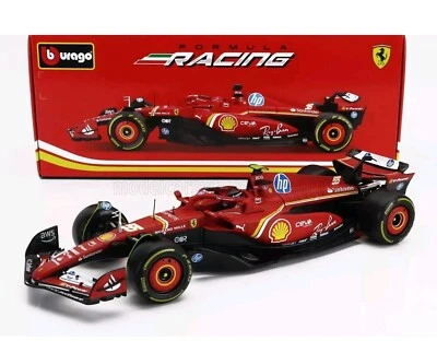 Ferrari F1 SF-24 N55 C. Sainz - Burago Scala 1:18 - 18-16815 - Immagine 1 di 4