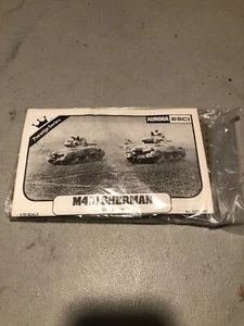 Aurora/ESCI 1/72nd scale U.S. M4A1 Sherman tank - Picture 1 of 2