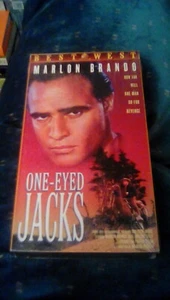 One-Eyed Jacks RARE Front Row label case 1961 VHS cult western Marlon Brando NEW - Picture 1 of 2