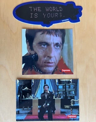 Juego de pegatinas Supreme Scarface FW17 Foto 1 de 2