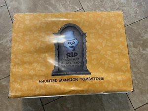 Neu Vintage Disney Haunted Mansion Hutschachtel Geist Grabstein beleuchtet Halloween - Bild 1 von 10