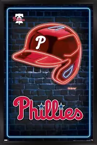 MLB Philadelphia Phillies - Neon Helmet 23 - Picture 1 of 13