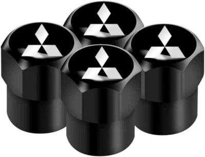 Tapones antipolvo para válvula de rueda Mitsubishi. Outlander ASX Mirage Eclipse Shogun L200 etc. Foto 1 de 3