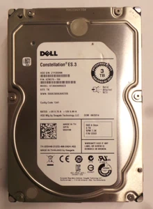 DELL SEAGATE 55H49 3TB 3.5" SAS HDD ST3000NM0023 100DAYRTBWARRANTY FREEUKSHIP - Picture 1 of 1