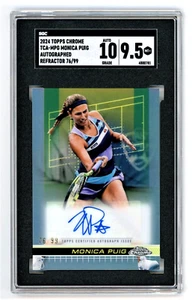Monica Puig 2024 Topps Cromo #TCA-MPG SGC 9.5 MT+/99 Automático - Imagen 1 de 6