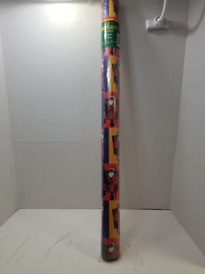 Papel de regalo de Navidad afroamericano Santa negro grande de 60 pies cuadrados Foto 1 de 4