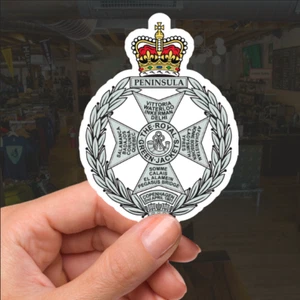 Royal Green Jackets (RGJ) Waterproof Vinyl Stickers - FREE SHIPPING - Picture 1 of 8