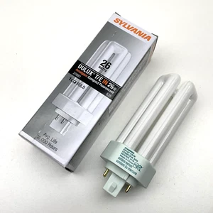 (10-Pack) Sylvania CF26DT/E/IN/835 ECO Fluorescent Light Bulb 26W GX24q-3 3500K - Picture 1 of 9