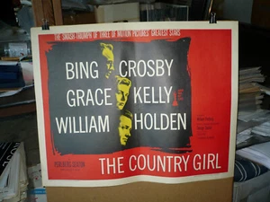 THE COUNTRY GIRL gerollt orig 22x28 "A" / Filmposter (Grace Kelly, Bing Crosby) - Bild 1 von 2