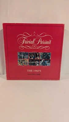 Trivial Pursuit Master Game - THE 1960's - Complete In Perfect Condition - Used - Image 1 of 4