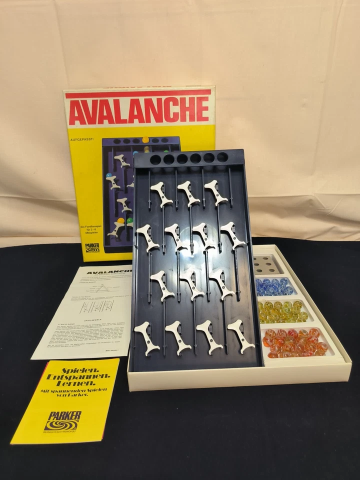 Avalanche Parker Brettspiel 70/80er Jahre - Bild 1 von 4