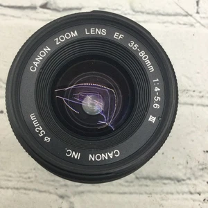 Canon Zoom Lens EF 35-80mm 1:4-5.6 III 52mm - Picture 1 of 5