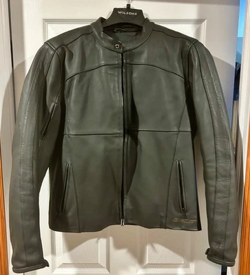 Joe Rocket Leather Motorcycle Jacket Size L - Image 1 of 3