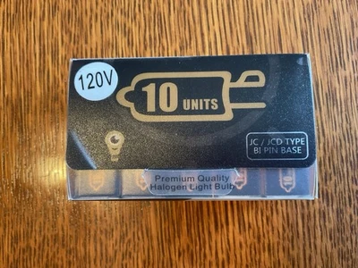 10 Pack Frosted Lens  Lighting New G9-FR-40W-WW-120V - Image 1 of 4