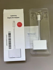 Lightning to HDMI Digital AV Adapter Cable - Photo 1/1