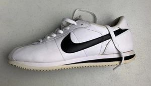 2013 Nike Cortez Para hombres Talla 10.5 Blanco Negro Tenis Zapatos Usados - Imagen 1 de 16