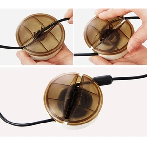 Data Cable Organizer Earphone Strap Holder Tangle-free Cord Keeper - Afbeelding 1 van 11