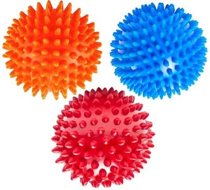 3 Pack Spiky Hard Massage Balls Massager Rollers for Plantar FasciitisMuscle S - Picture 1 of 7