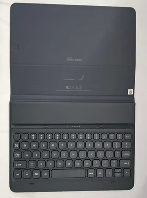Samsung Galaxy Tab S3 - Cubierta libro teclado EJ-FT820 - gris/negro Foto 1 de 4