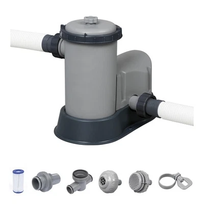 Bestway Flow Clear 1500 GPH Above Ground Swimming Pool Filter Pump (Open Box) - Image 1 of 4