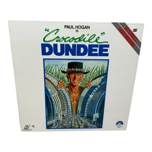 Crocodile Dundee Laserdisc Widescreen Extended Play LD Paul Hogan - Foto 1 di 5