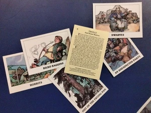 Eclipse Books 1992 THE HOBBIT you pick Singles pack fresh cards Free Shipping - Picture 1 of 74