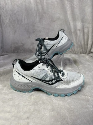 Saucony Excursion TR16 Women's Trail Running Shoes Sneakers Size 6.0 M Gray/Blue - Image 1 of 4