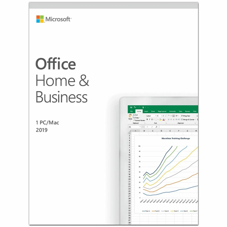 Microsoft Office 2019 Home and Business (PKC, DE, PC/MAC) (T5D-03210_