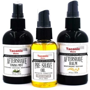 Taconic Skin Care Gift Set - Pre-Shave Oil, Hydrating Toning Mis - Imagen 1 de 6