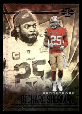 2020 Panini Illusions #91 Richard Sherman San Francisco 49ers - Image 1 of 2