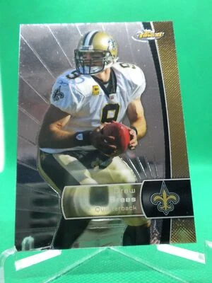 2012 Topps Finest #30 Drew Brees NICE New Orleans Saints / Purdue - Image 1 of 3