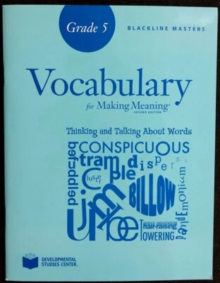 5th - VOCABULARY for Making Meaning - BLACKLINE MASTERS (2009, 1st Edition) - Image 1 of 4