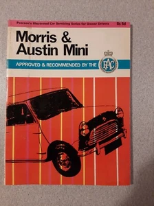 Pearson's 'Car Servicing Series' Manual. Morris & Austin Mini Workshop Manual. - Picture 1 of 1