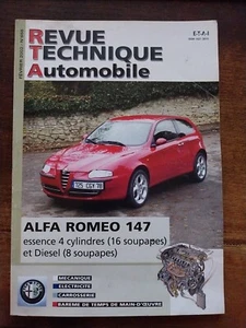 Revue Technique Alfa Romeo 147 1.6 2.0 TS Twin Spark 16 S 1.9 JTD Rta - Picture 1 of 20