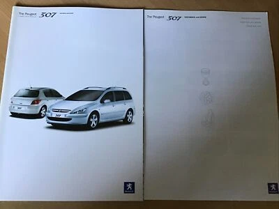 Peugeot 307 Range & Colours, Trims, Options Brochures May 2003 Ref MCP2101 - Image 1 of 3