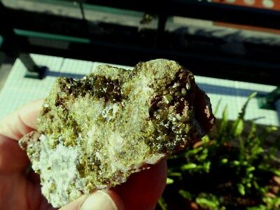 Minerales  Extraordinarios Cristales Arracimados De Epidota De Marruecos-10c18   • 12.29€