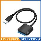 SATA to USB Adapter USB 3.0 to Sata 3 Cable for 2.5in 3.5in Hard Disk Drive AU