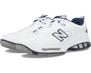 New Balance® Men's 14 D 806 Hard Court Tennis/Pickleball Shoe in White - Picture 1 of 9