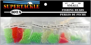 SUPERTACKLE 500 Fishing Beads - KOKANEE TROUT Size small 2½ mm - 5mm - Picture 1 of 1