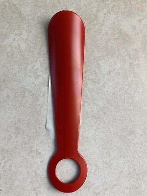 IKEA SNOSKYFFEL Steel Shoe Horn with Storage Hook 7" Boots Shoes NEW - Image 1 of 4