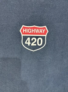 Vintage Highway 420 Marijuana Weed Tee Long Sleeve T Shirt Y2K XL Blue - Picture 1 of 17