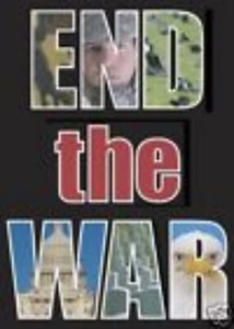 "NCE" END THE WAR GARDEN FLAG - Picture 1 of 1