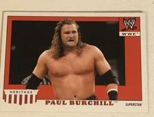 Paul Burchill WWE Heritage Topps Trading Card 2008 #40