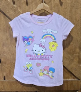 Hello Kitty by Sanrio Pink Youth Size Large T Shirt - Picture 1 of 6