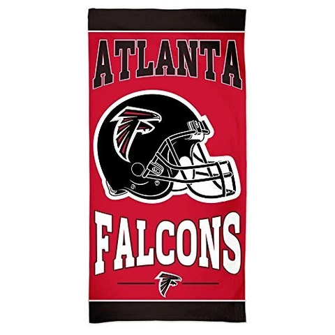 NFL Atlanta Falcons Towel30x60 Beach Towel, Team Colors, One Size Cover