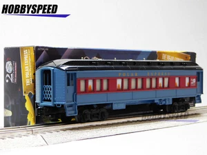 LIONEL THE POLAR EXPRESS 20TH ANNIVERSARY ADD ON BLACK ROOF COACH GAUGE 2427990 - Picture 1 of 11