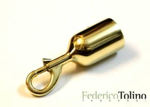 KARABINER KAPPE FÜR HANDLAUFSCHNUR MESSING 100% DURCHMESSER 30 MM - Bild 1 von 1