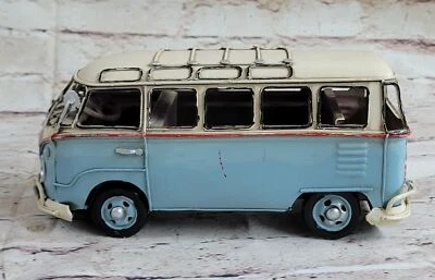 1957 Decorative BUS KOMBI W/PASSENGER SEAT 1:18 TIN PLATE MODEL DECORATION ART - Image 1 of 4