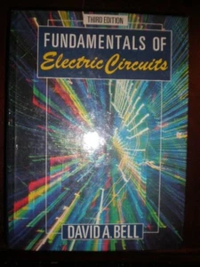 Fundamentals of Electric Circuits by David A. Bell (1984, Hardcover) LIKE NEW - Picture 1 of 1