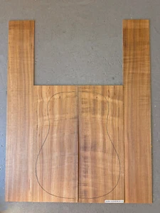 Figured Tasmanian Blackwood Acoustic Guitar Back & Sides Set - 1st Grade - #12 - Picture 1 of 7